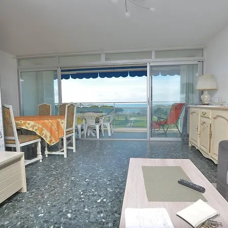Mireille 4d - T3, Lumineux, Face Mer, 4e Etage - 5 Personnes, 2 Chambres, Parking Prive 아파트